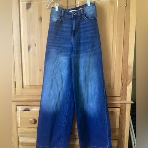 Wide leg super stretchy jeans 5/27